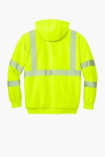 Carhartt ANSI 107 Class 3 Lined Full-Zip Sweatshirt — view 3
