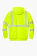 Carhartt ANSI 107 Class 3 Lined Full-Zip Sweatshirt — view 3