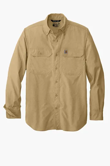 Carhartt Force Solid Long Sleeve Shirt — view 4