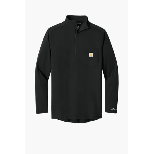 Carhartt Force 1/4-Zip Long Sleeve T-Shirt — view 2