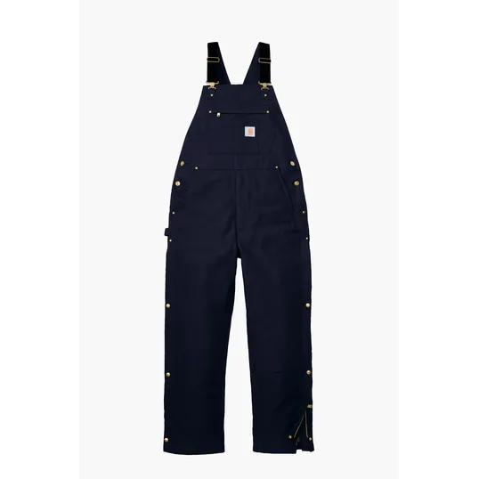 Carhartt Firm Duck Insulated Bib Overalls — view 4