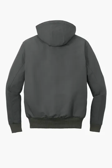 Carhartt Quilted-Flannel-Lined Duck Active Jacket — view 9