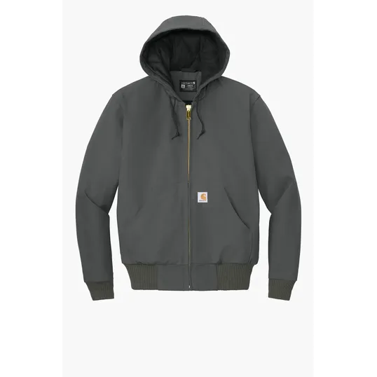 Carhartt Quilted-Flannel-Lined Duck Active Jacket — view 5