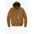 Carhartt Quilted-Flannel-Lined Duck Active Jacket — view 3