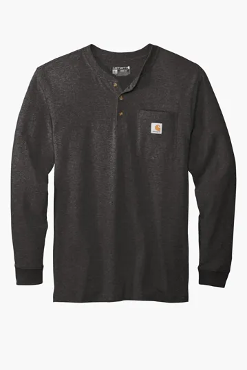 Carhartt Long Sleeve Henley T-Shirt — view 3