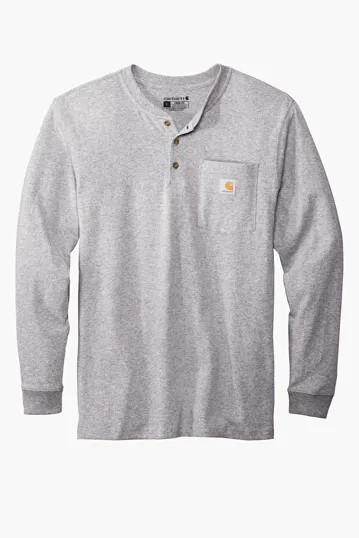 Carhartt Long Sleeve Henley T-Shirt — view 4