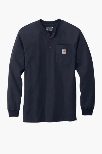 Carhartt Long Sleeve Henley T-Shirt — view 5
