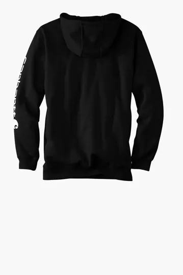 Carhartt Midweight Hooded Logo Sweatshirt — view 7