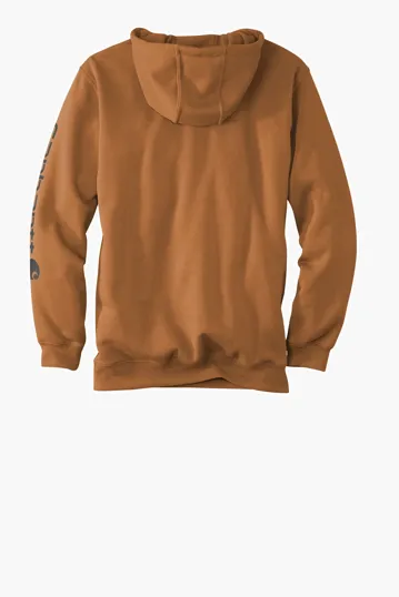 Carhartt Midweight Hooded Logo Sweatshirt — view 9