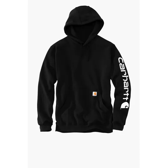 Carhartt Midweight Hooded Logo Sweatshirt — view 2