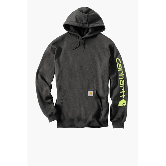 Carhartt Midweight Hooded Logo Sweatshirt — view 3