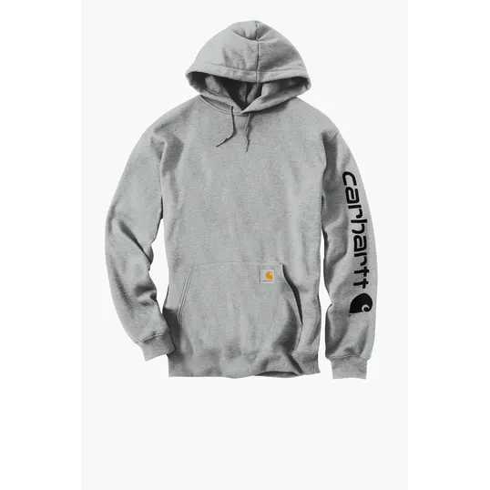 Carhartt Midweight Hooded Logo Sweatshirt — view 5