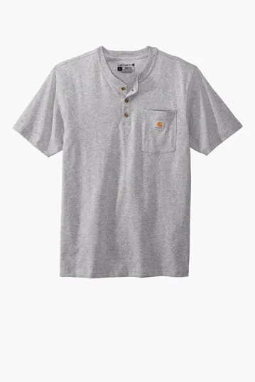 Carhartt Short Sleeve Henley T-Shirt — view 4