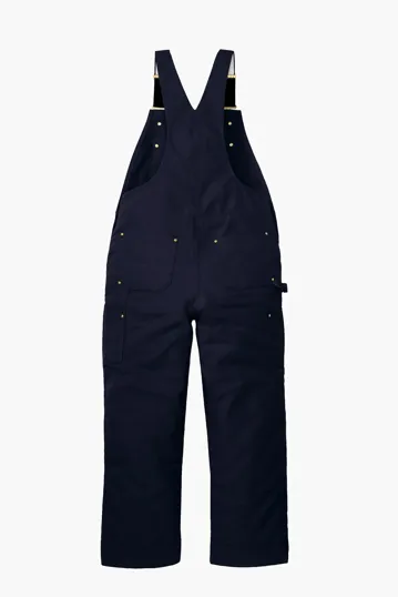 Carhartt Firm Duck Insulated Bib Overalls — view 7