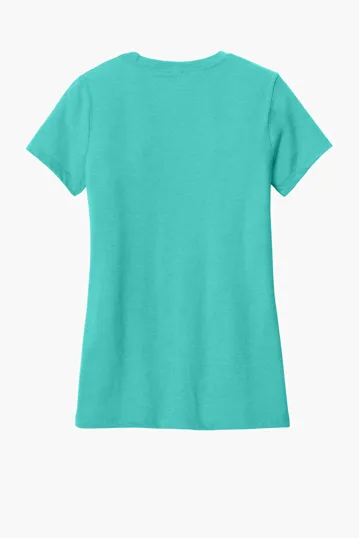 District Women's Perfect Blend CVC Tee — view 8