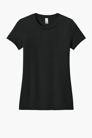 District Women's Perfect Blend CVC Tee — view 2