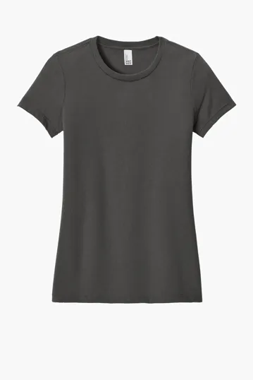 District Women's Perfect Blend CVC Tee — view 3
