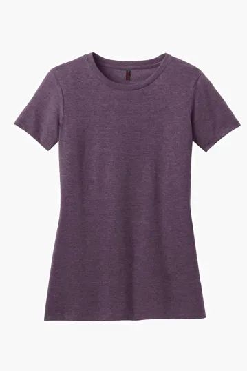 District Women's Perfect Blend CVC Tee — view 5