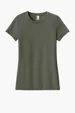 District Women's Perfect Blend CVC Tee — view 4