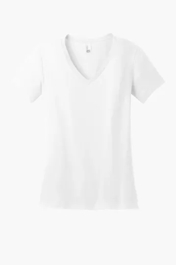 District Women's Perfect Weight V-Neck Tee — view 3