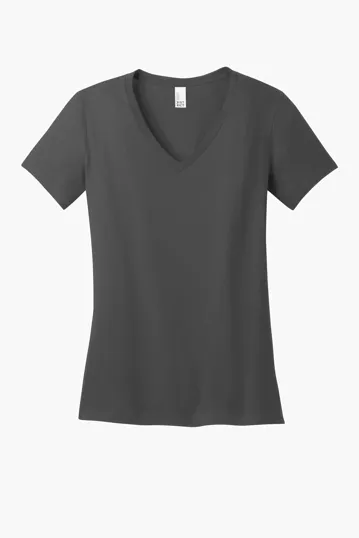 District Women's Perfect Weight V-Neck Tee — view 4