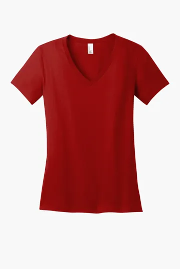 District Women's Perfect Weight V-Neck Tee — view 5