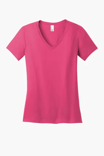 District Women's Perfect Weight V-Neck Tee — view 6