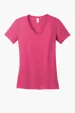 District Women's Perfect Weight V-Neck Tee — view 6