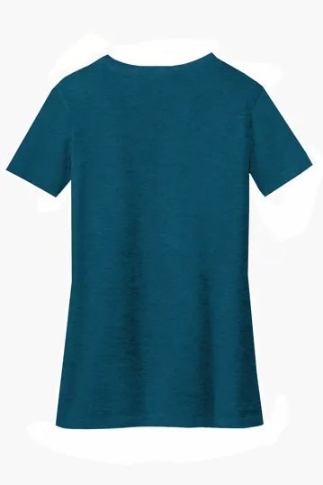 District Women's Perfect Blend CVC V-Neck Tee — view 27