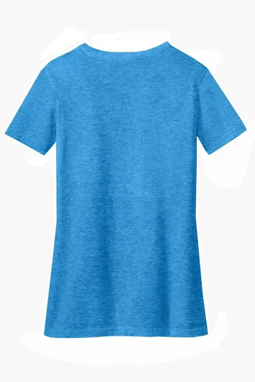 District Women's Perfect Blend CVC V-Neck Tee — view 30