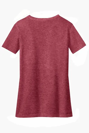 District Women's Perfect Blend CVC V-Neck Tee — view 35