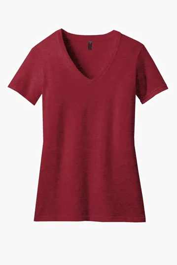 District Women's Perfect Blend CVC V-Neck Tee — view 20