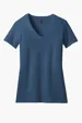 District Women's Perfect Blend CVC V-Neck Tee — view 5