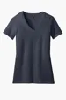 District Women's Perfect Blend CVC V-Neck Tee — view 11