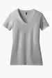 District Women's Perfect Blend CVC V-Neck Tee — view 18