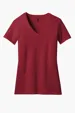 District Women's Perfect Blend CVC V-Neck Tee — view 20