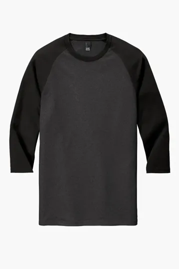 District Perfect Tri 3/4-Sleeve Raglan — view 3