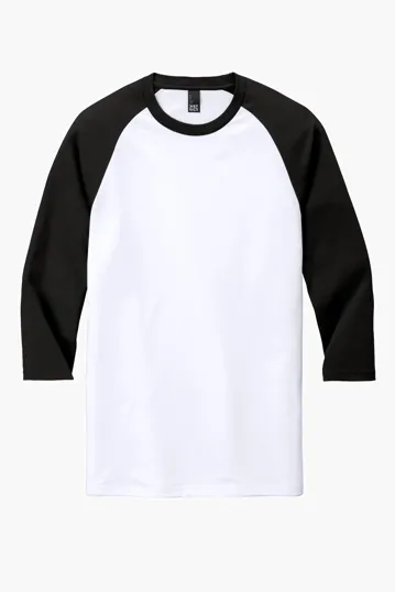 District Perfect Tri 3/4-Sleeve Raglan — view 4