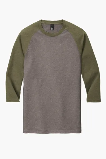 District Perfect Tri 3/4-Sleeve Raglan — view 8