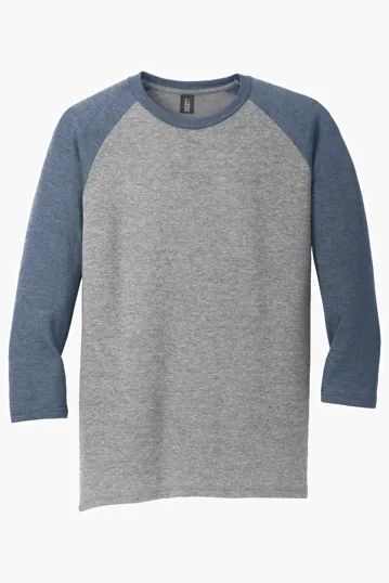 District Perfect Tri 3/4-Sleeve Raglan — view 9