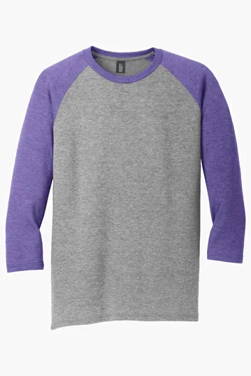 District Perfect Tri 3/4-Sleeve Raglan — view 11