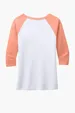 District Women's Perfect Tri 3/4-Sleeve Raglan — view 21