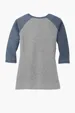 District Women's Perfect Tri 3/4-Sleeve Raglan — view 16