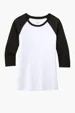 District Women's Perfect Tri 3/4-Sleeve Raglan — view 4
