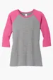 District Women's Perfect Tri 3/4-Sleeve Raglan — view 5