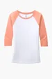 District Women's Perfect Tri 3/4-Sleeve Raglan — view 20