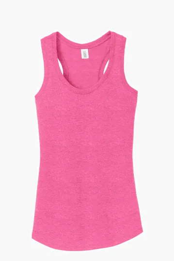 District Women's Perfect Tri Racerback Tank — view 4