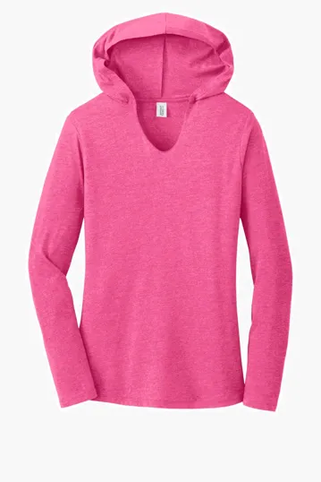 District Women's Perfect Tri Long Sleeve Hoodie — view 3