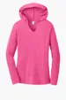 District Women's Perfect Tri Long Sleeve Hoodie — view 3
