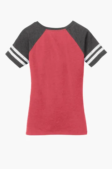 District Women's Game V-Neck Tee — view 9